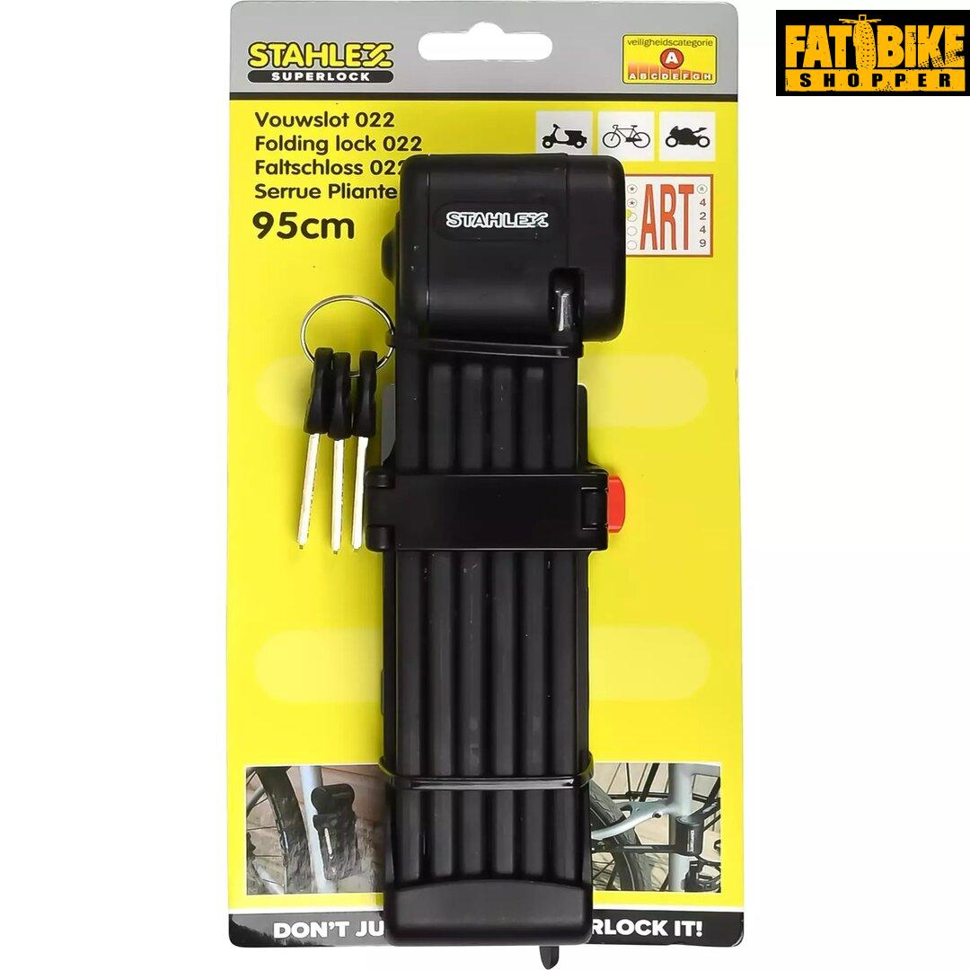 vouwslot 95cm - slot met houder - vouwbare slot art - stahlex - Afbeelding 6