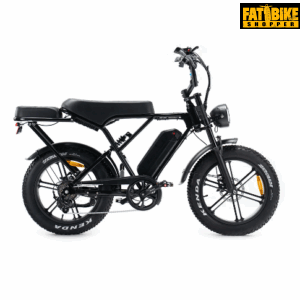 OUXI H9/C80 6.0 2025 - FATBIKE - ZWART Full options NFC sleutel