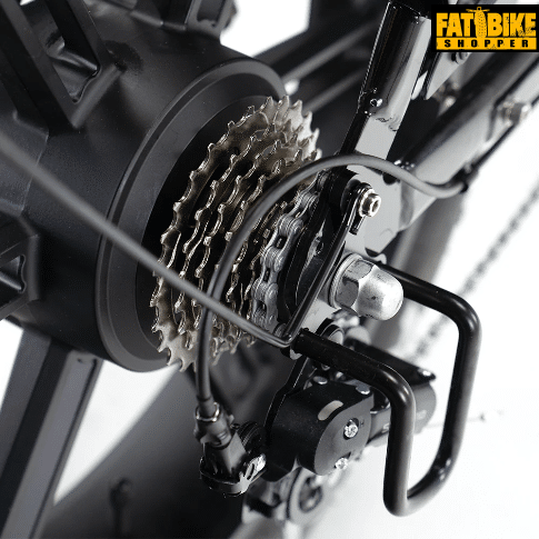 OUXI H9/C80 6.0 2025 - FATBIKE - ZWART Full options NFC sleutel - Afbeelding 5