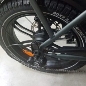 Complete Achtervelg met Motor voor Ape Rider A10 Fatbike - 16x4.0 Inch