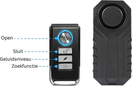 Fietsalarm met Afstandsbediening - Alarm voor Scooter, E Bike en Fatbike - Alarmsysteem Waterdicht - Fietsslot - Afbeelding 3